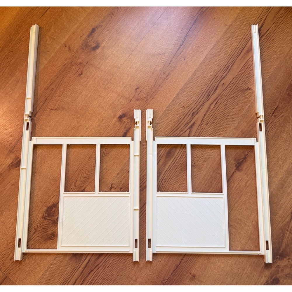 Barbie 1979 A-Frame Dream House
Replacement Support Walls Left & Right
Section